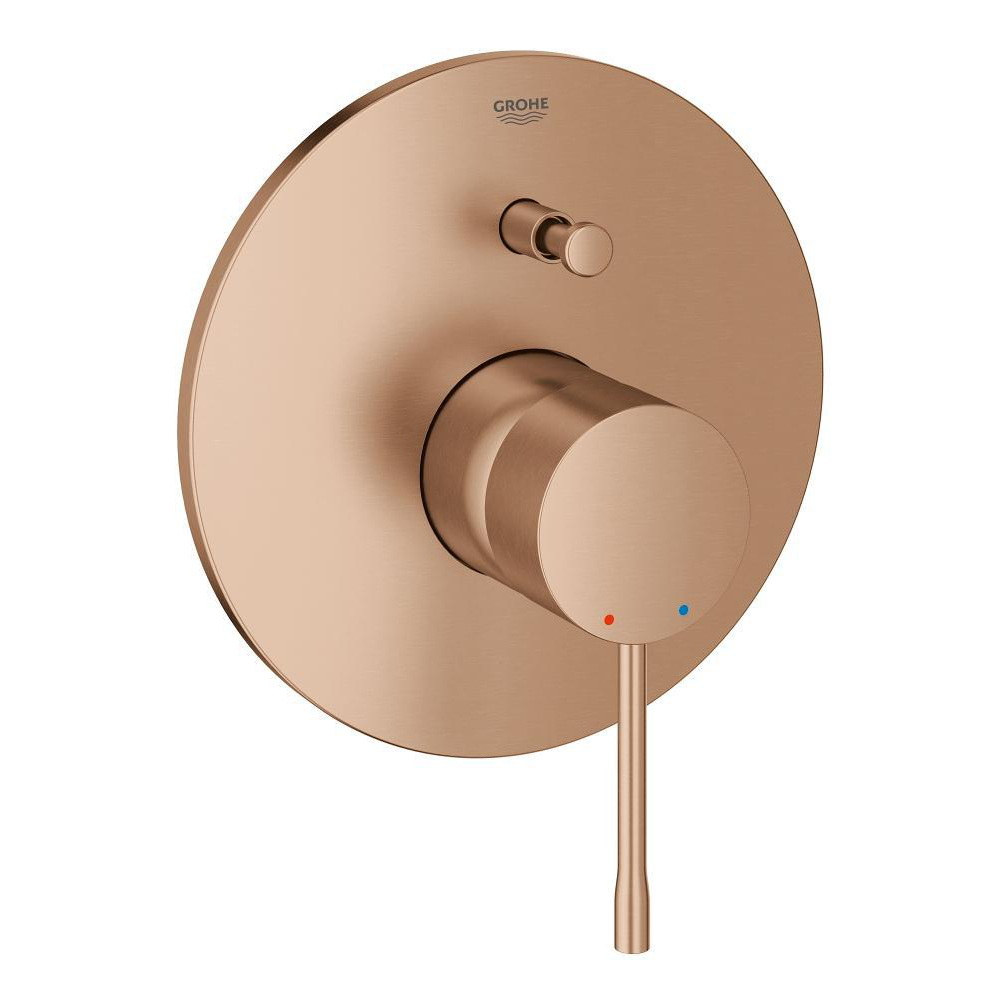 Single-lever bath mixer