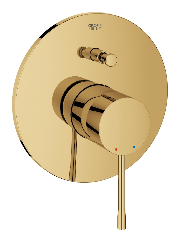 Single-lever bath mixer