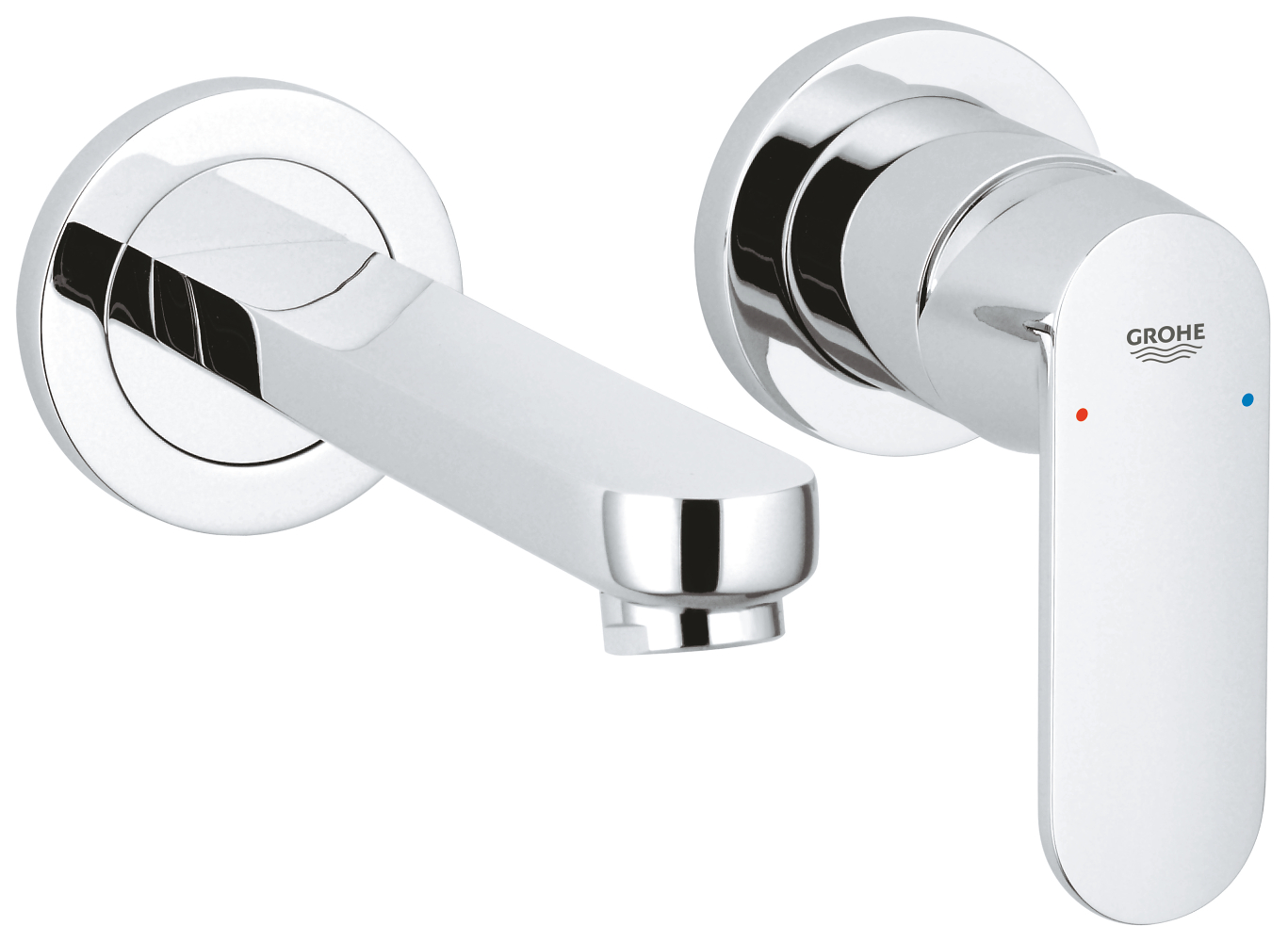 Two-hole basin mixer S-Size