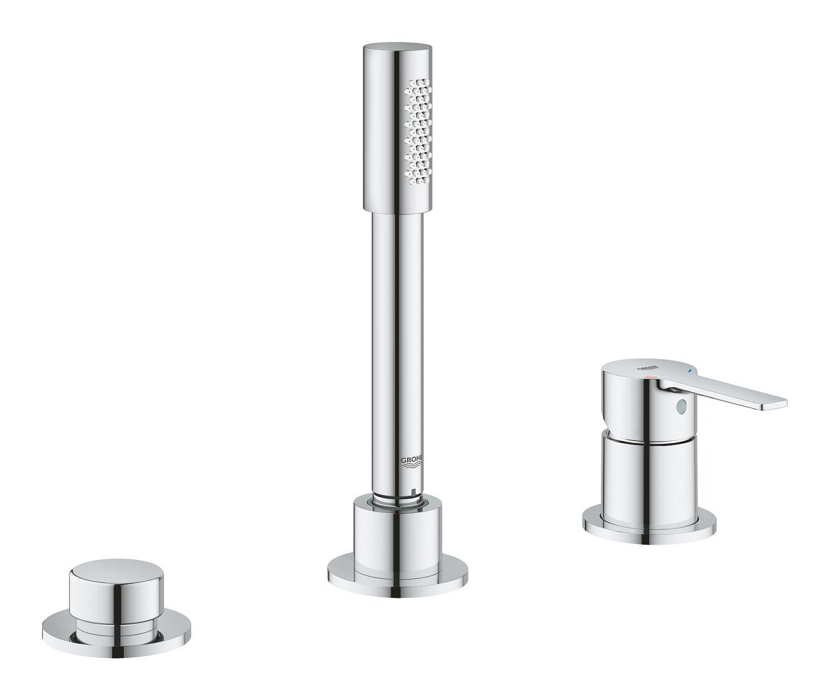 Three-hole single-lever bath combination Three-hole single-lever bath combination