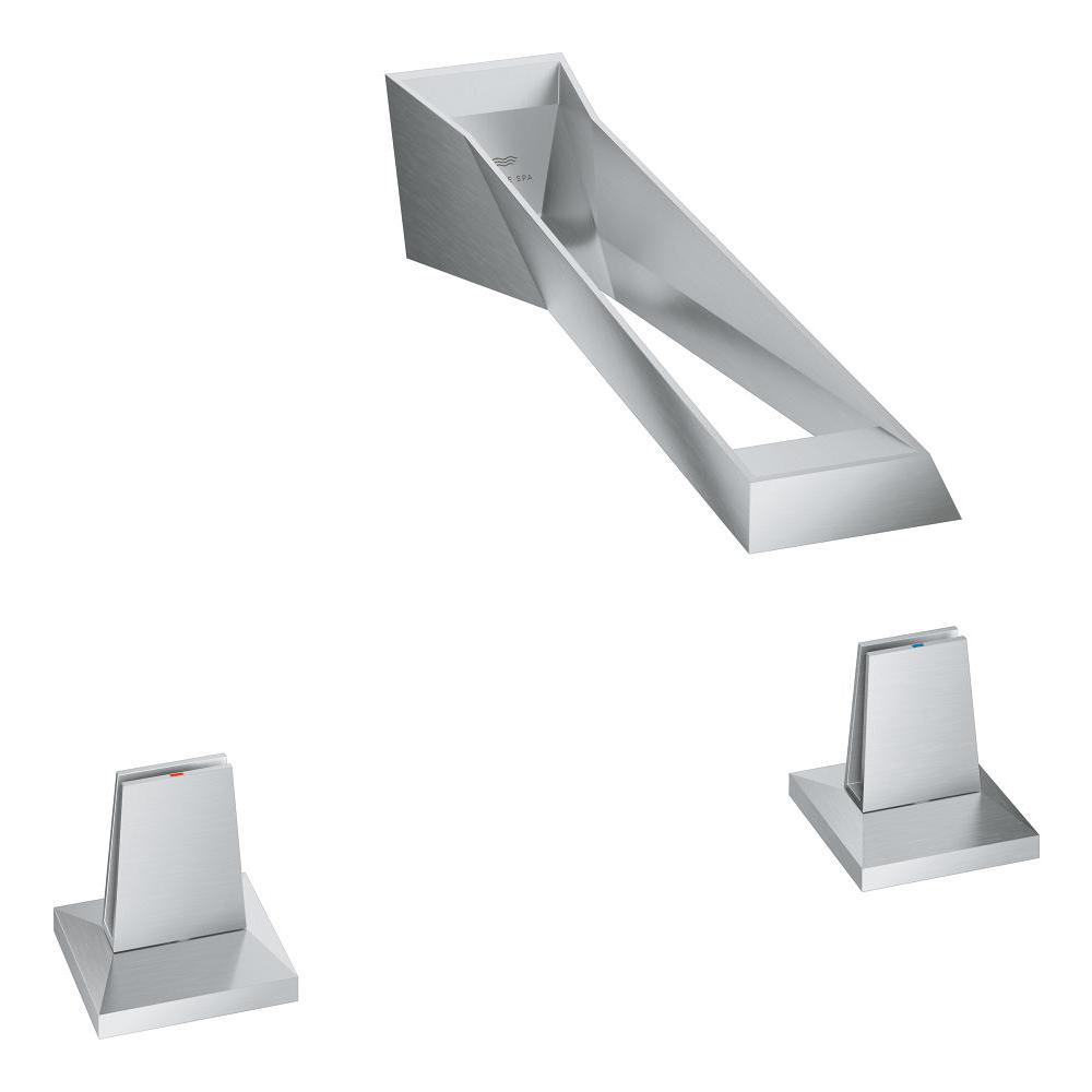 3-hole wall-mount basin mixer