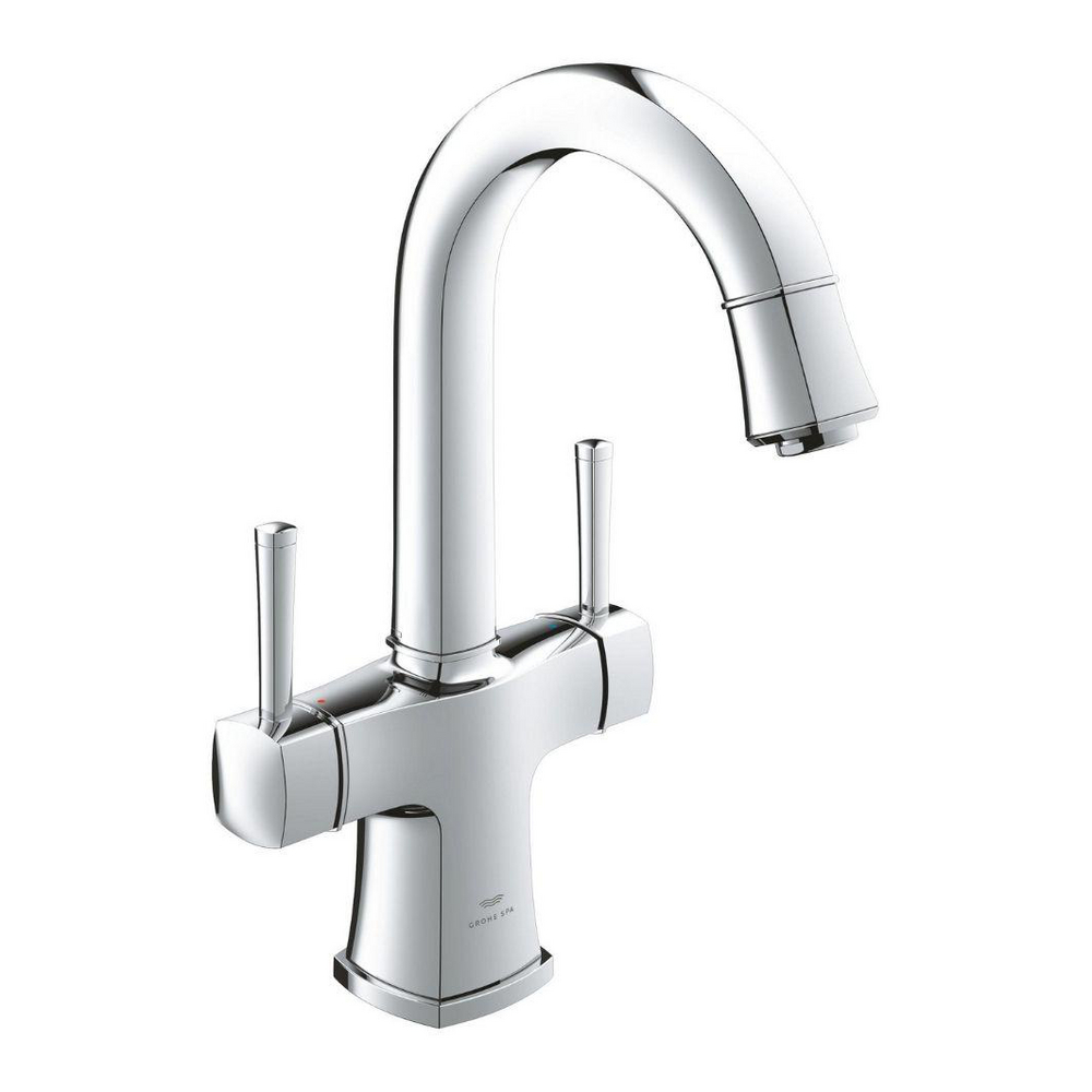 Two-handle basin mixer, 1/2
