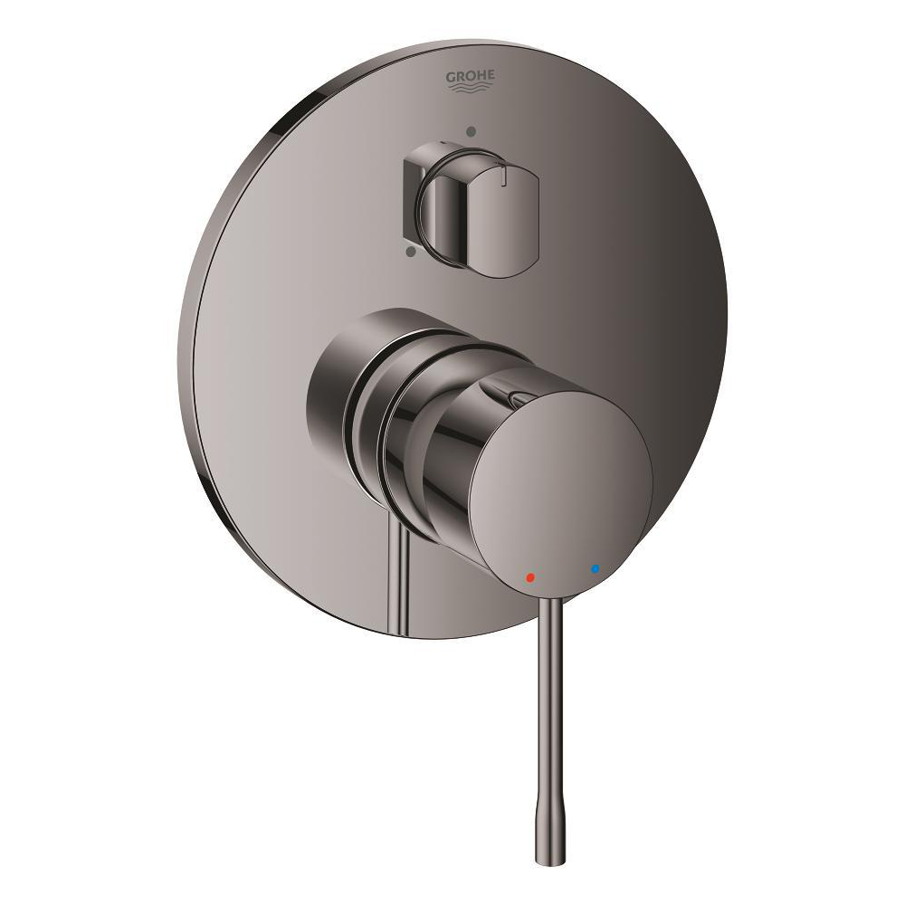 Single-lever mixer with 3-way diverter