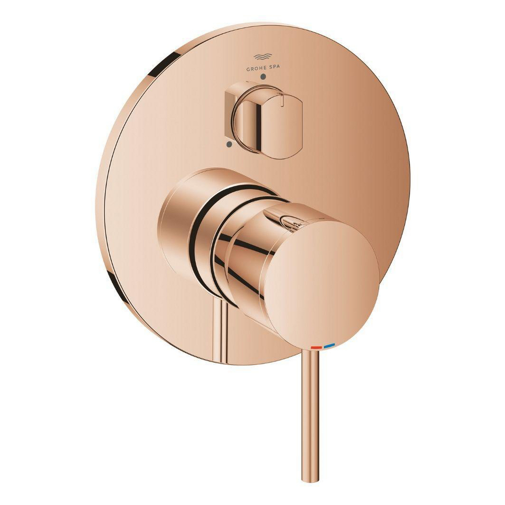 Single-lever mixer with 3-way diverter