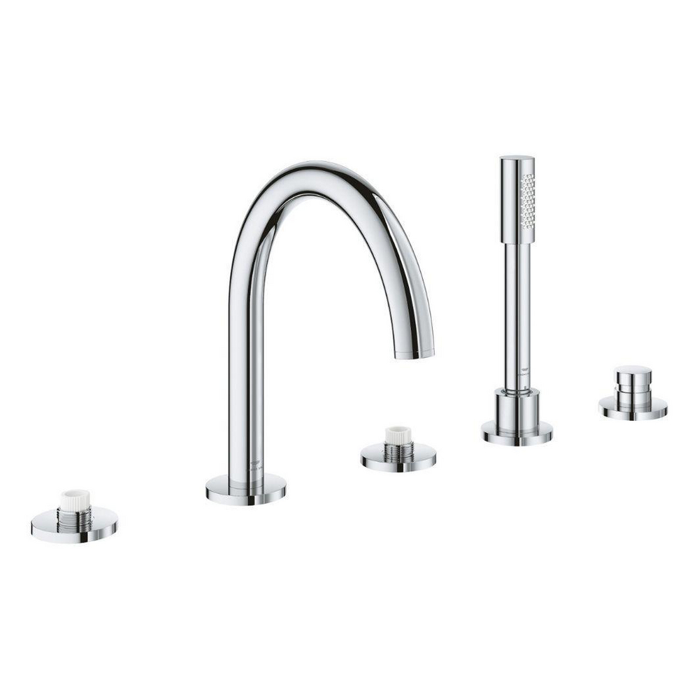 Five-hole bath combination