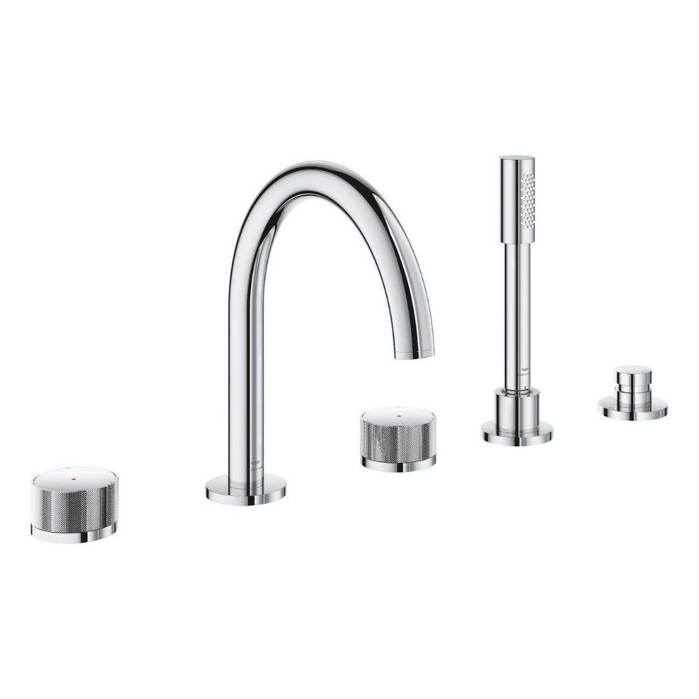 Five-hole bath combination