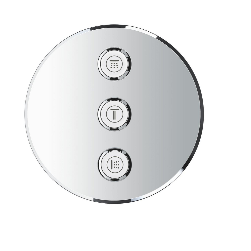 Triple volume control trim
