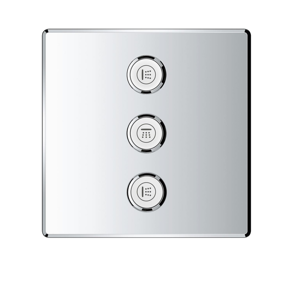 Triple volume control trim