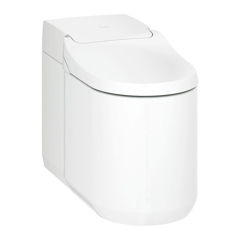 Shower toilet complete system, floorstanding