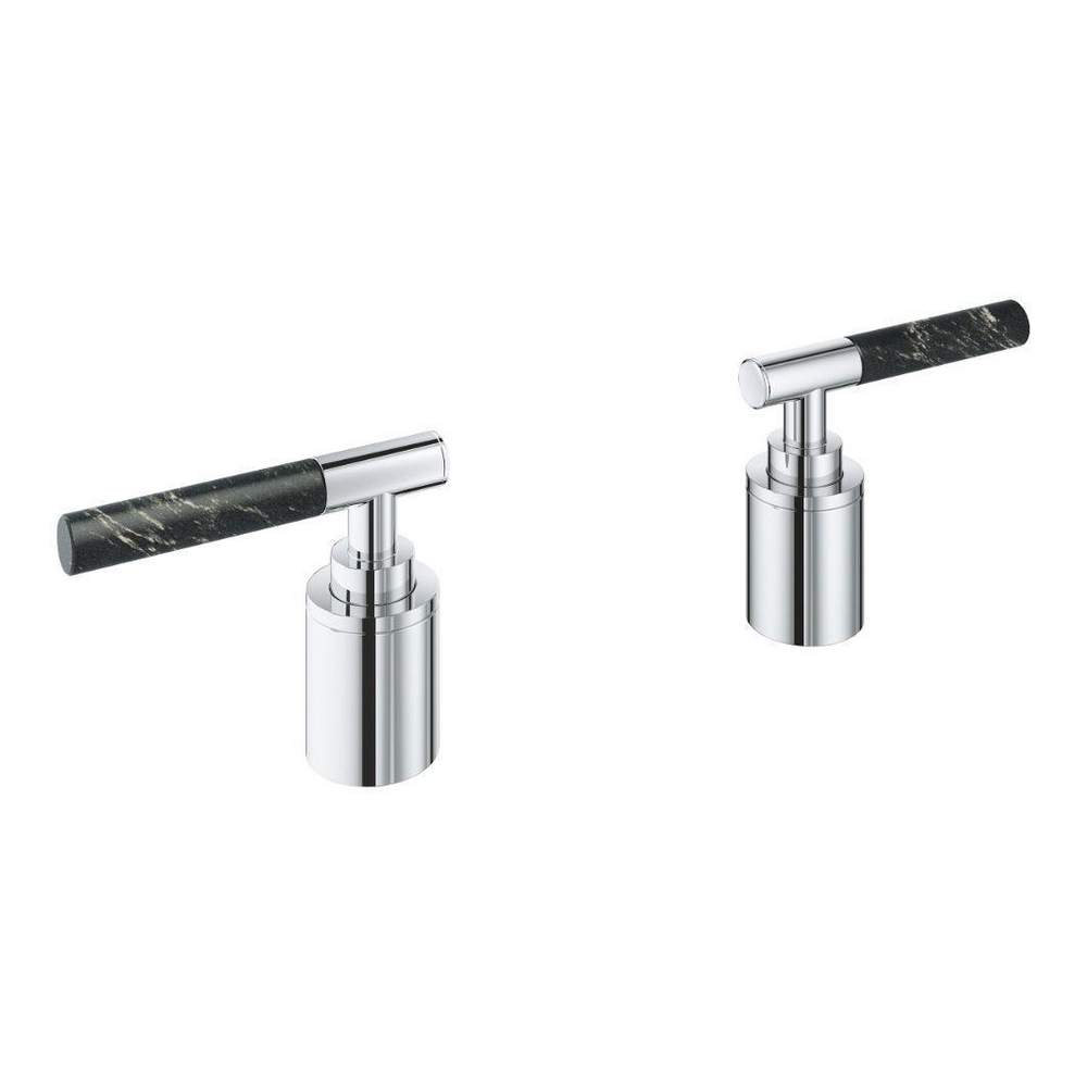 Sticks made from Vanilla Noir Caesarstone material Sticks made from Vanilla Noir Caesarstone material