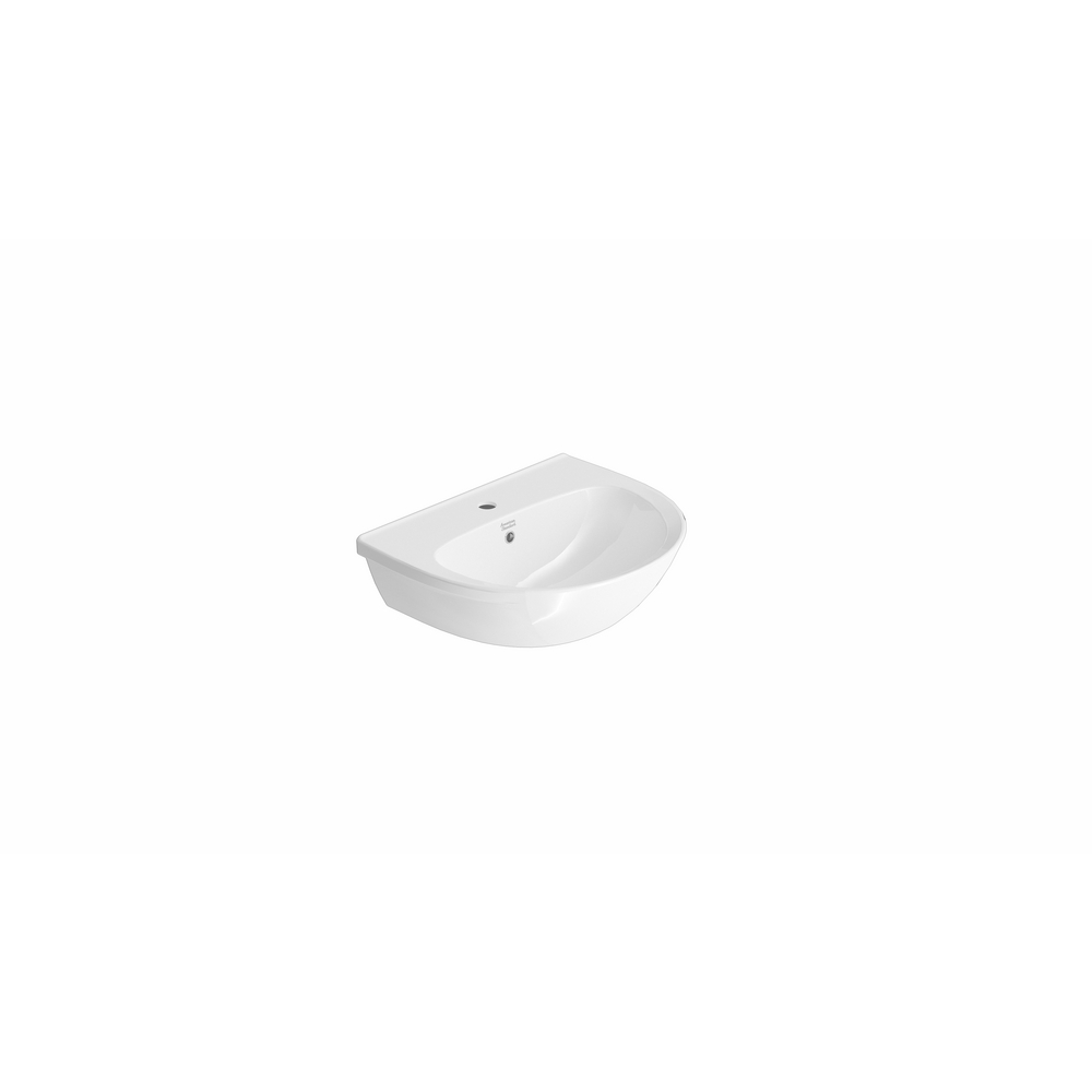 Neo Modern Wall Hung Basin 55cm Wt