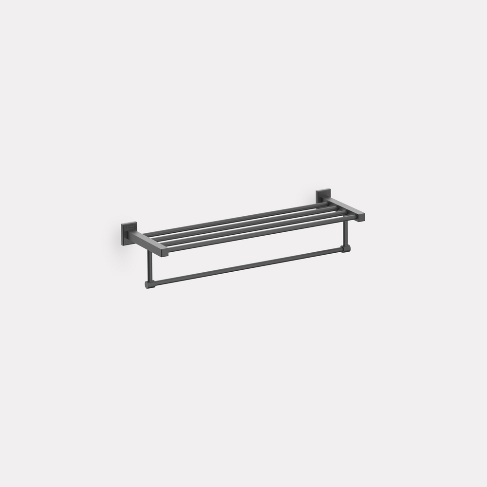 Concept Square Towel Shelf Brushed Hard Graphite
