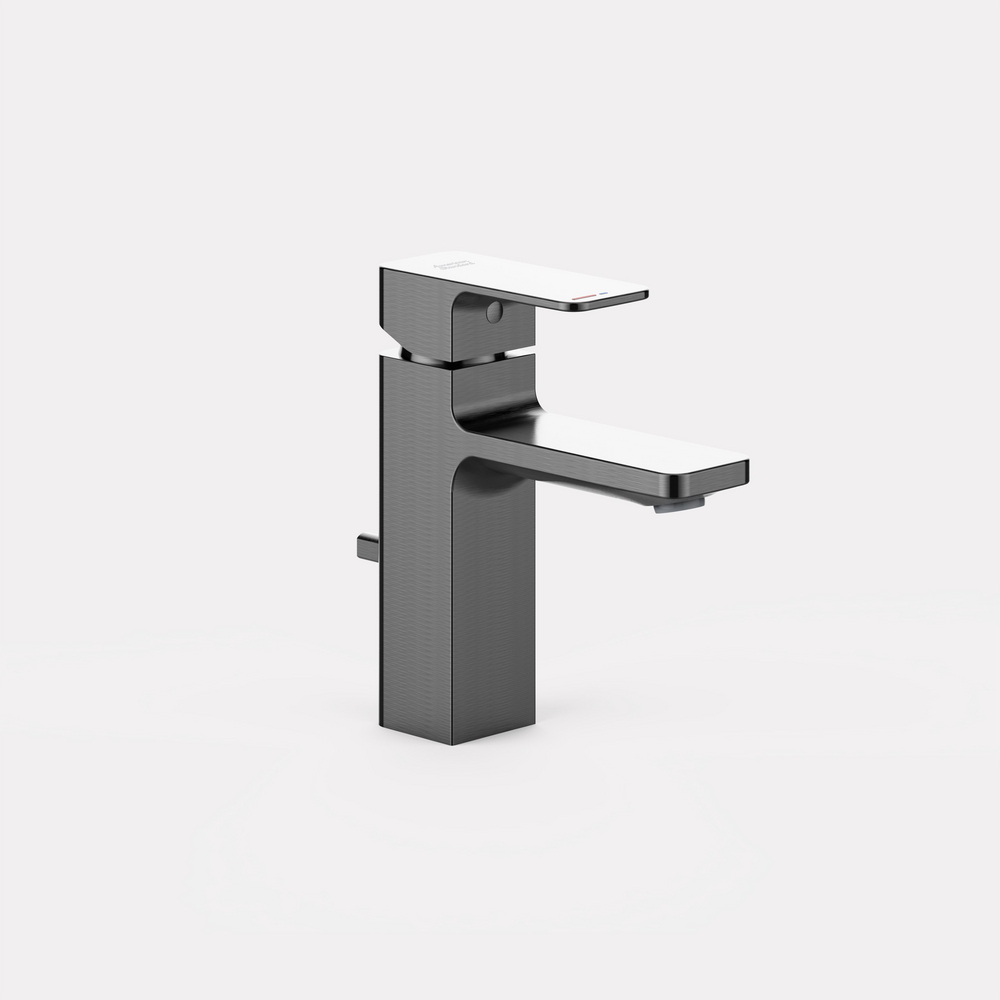 Acacia Evolution SH SL basin mixer Brushed Hard Graphite