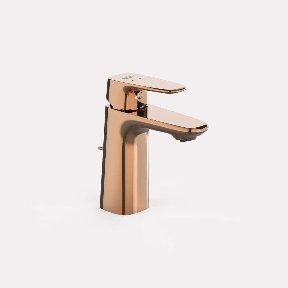 Signature Single Hole Basin Mixer With drain Warm Sunset Signature Single Hole Basin Mixer With drain Warm Sunset
